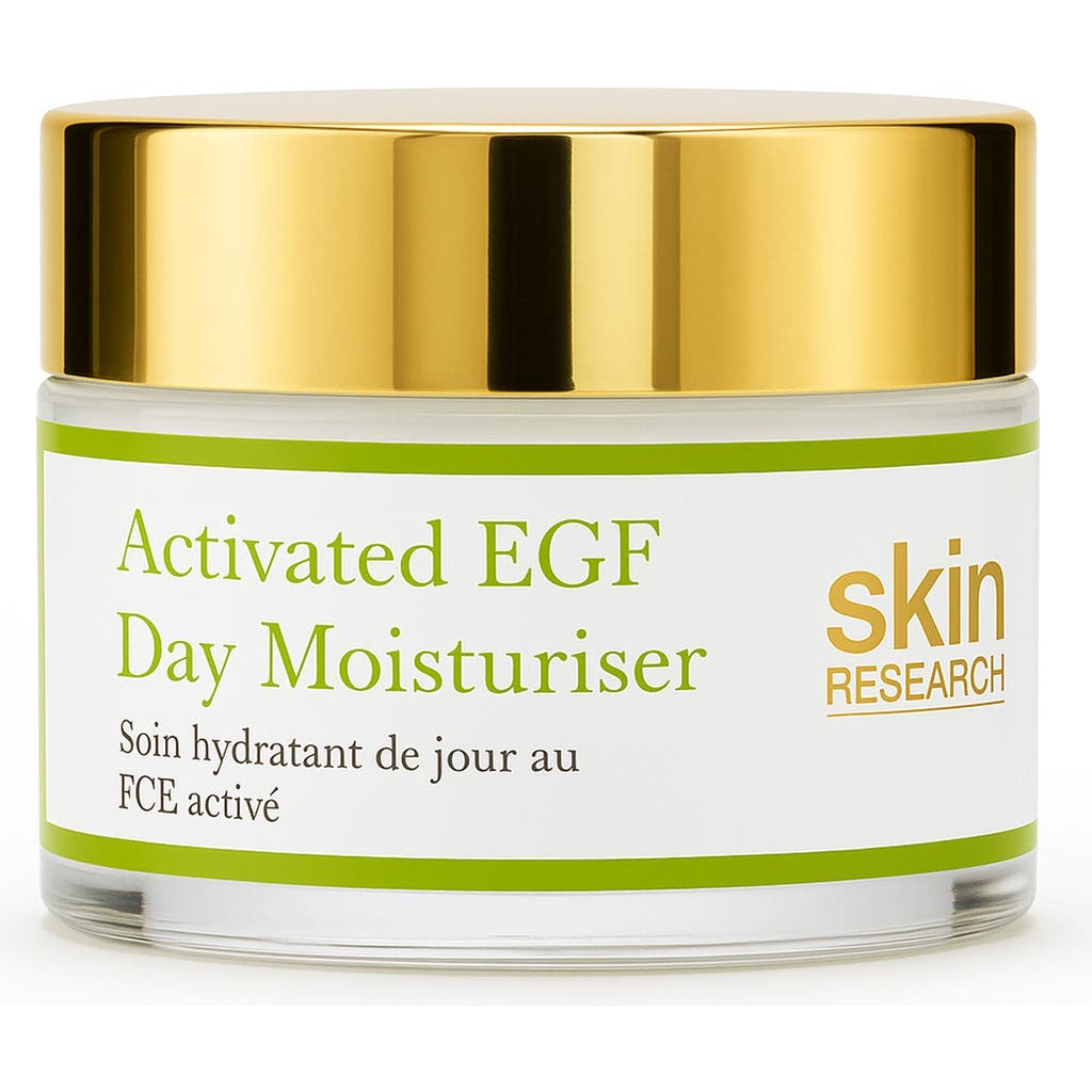 Skin Research Activated EGF Day Moisturiser 50ml for Loss of Firmness, Fine Lines & Wrinkles in White at Nordstrom