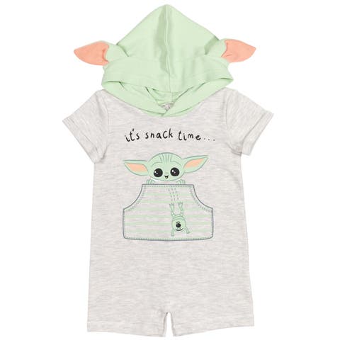 Baby Yoda The Mandalorian Cosplay Romper