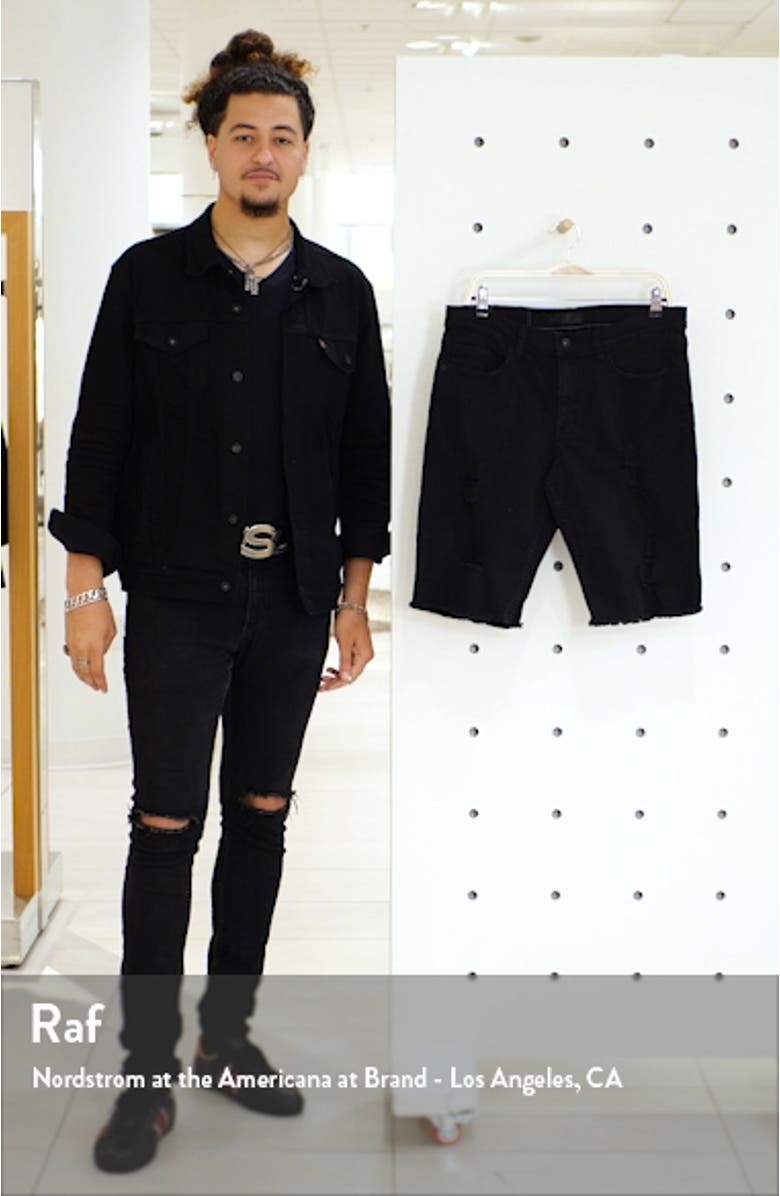 Ripped Denim Shorts, sales video thumbnail