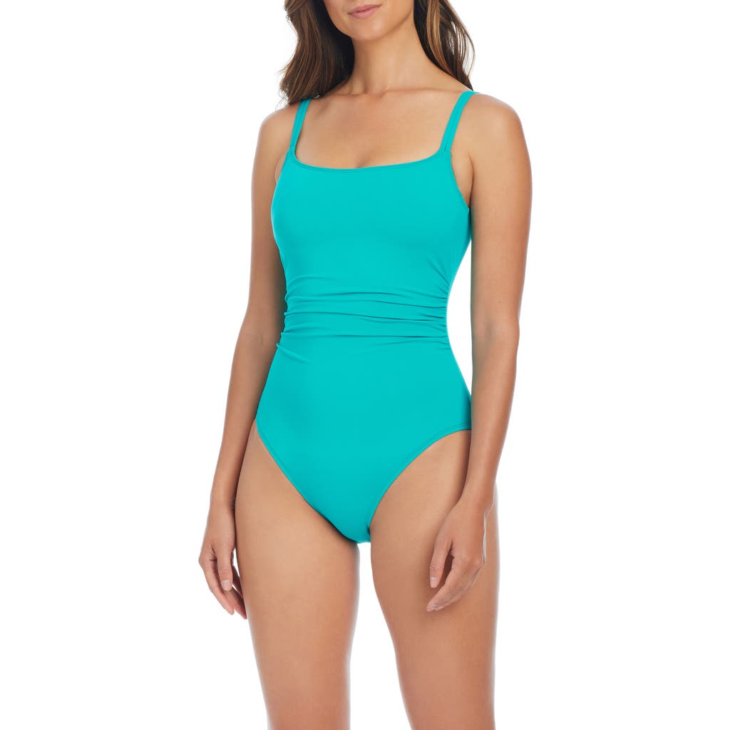 Bleu Rod Beattie Rod Beattie Kore One-piece Swimsuit In Teal