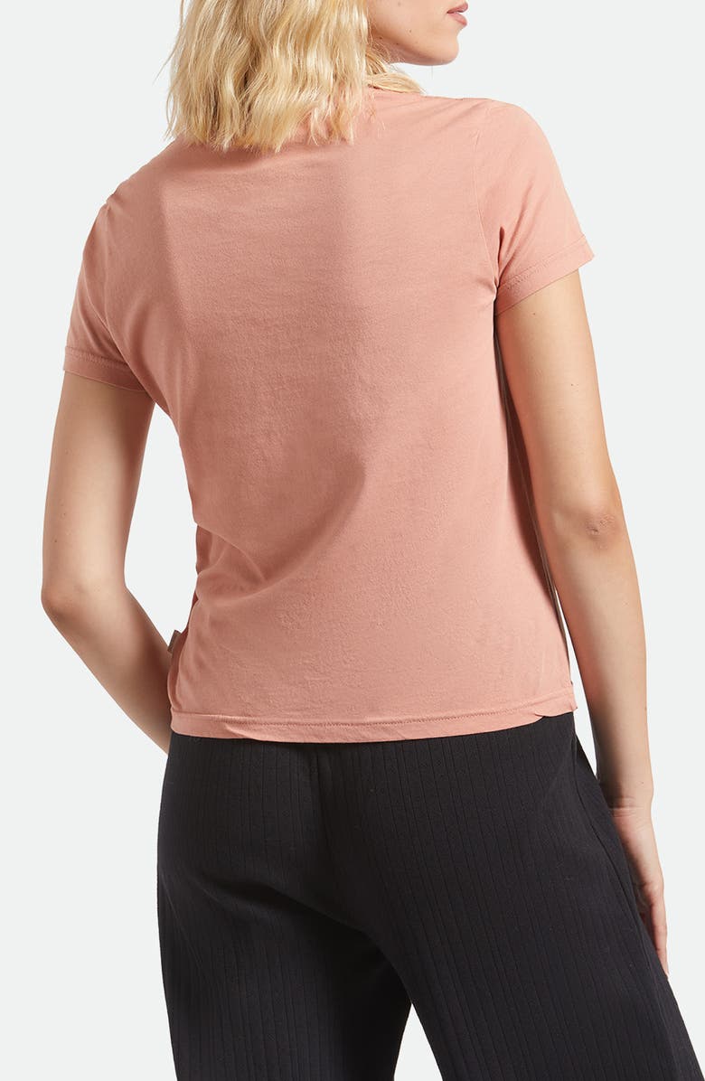 Brixton Tossed Dice Cotton Graphic T-Shirt, Alternate, color, Italian Clay