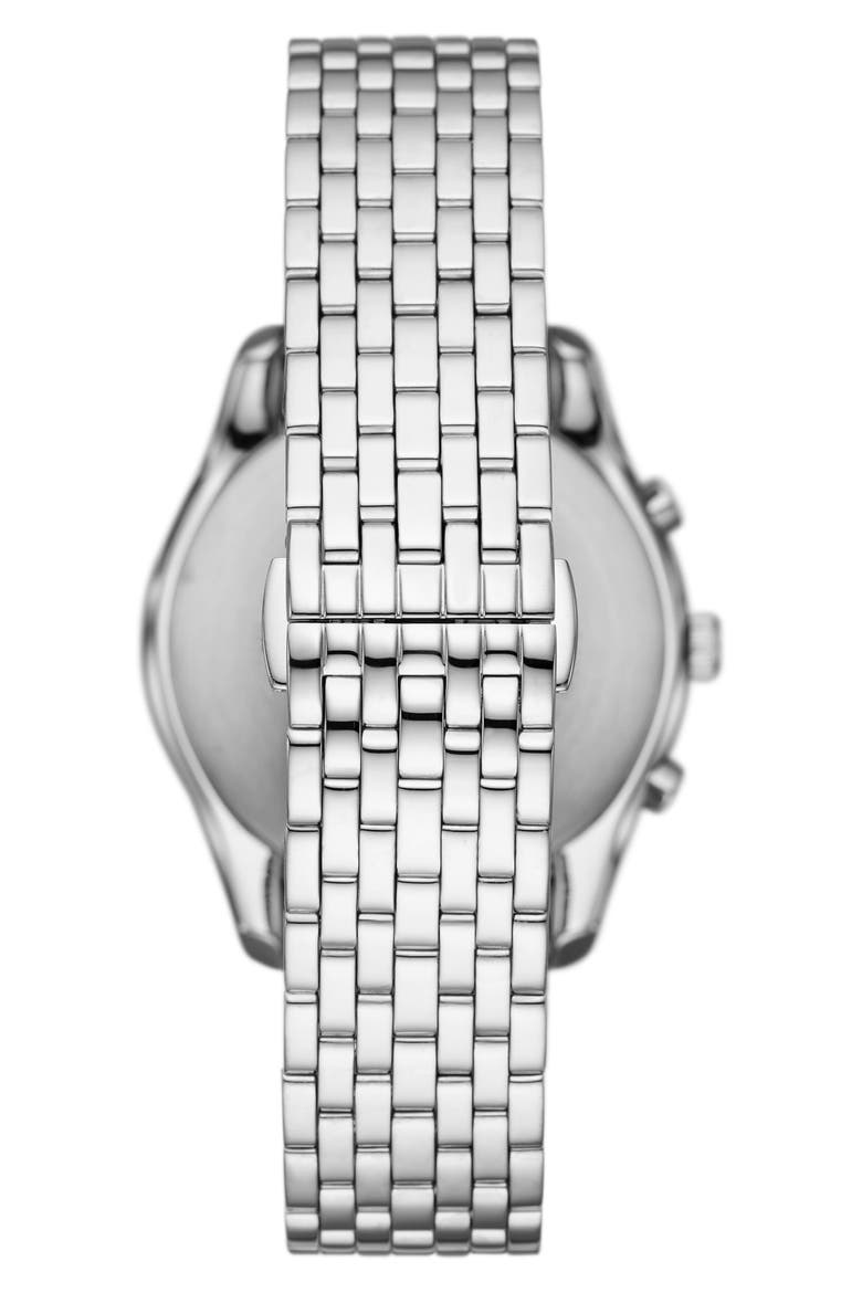 Antonio Chronograph Bracelet Watch, 41mm, Alternate, color, SILVER