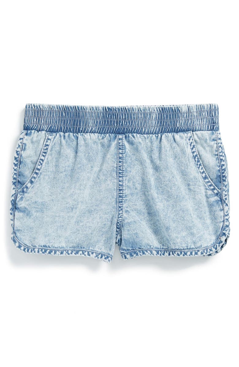Ella Moss Chambray Shorts, Main, color, 