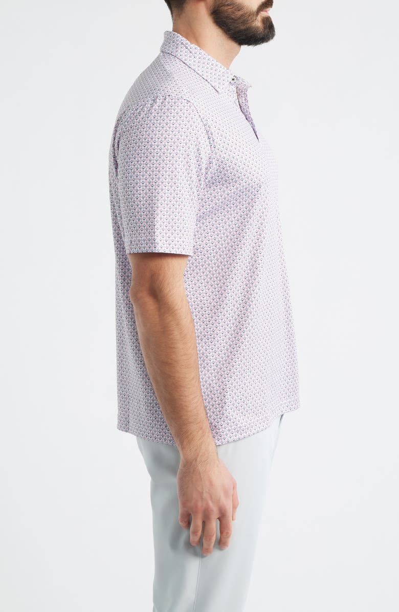 Johnston & Murphy XC+<sup>™</sup> Apex Performance Polo, Alternate, color, Light Gray Card Suit