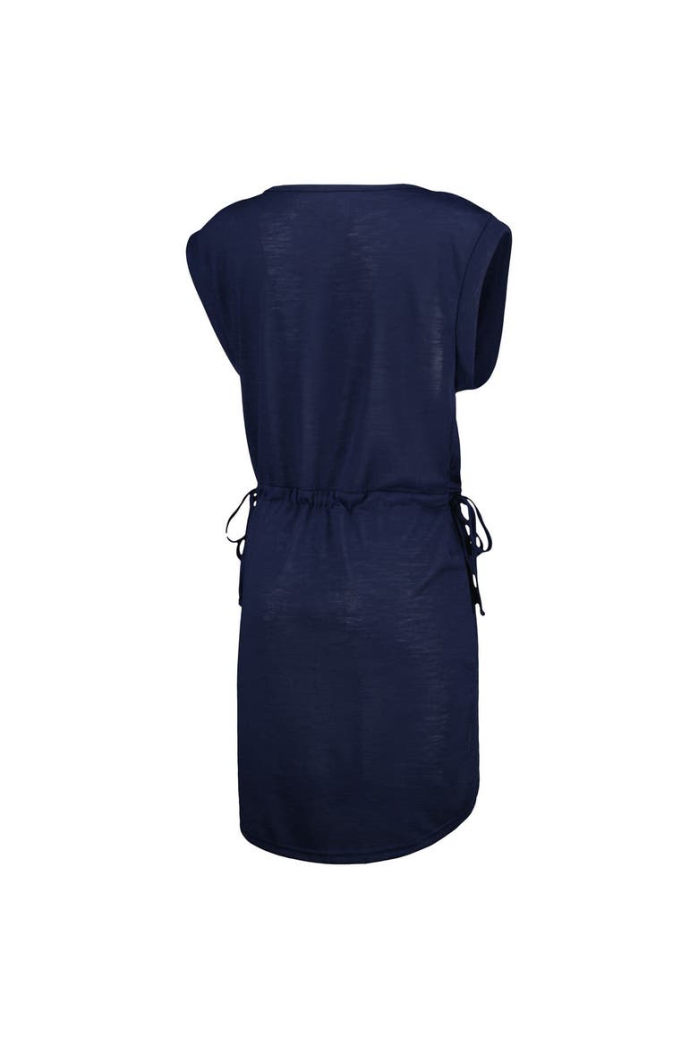 Women's G-III 4Her by Carl Banks Navy Houston Texans G.O.A.T. Swimsuit Cover-Up, Alternate, color, Navy