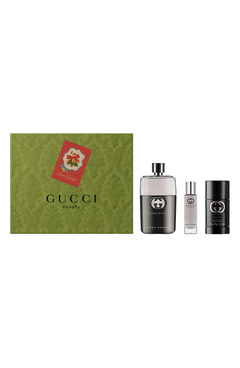 Gucci Guilty pour Homme Eau de Toilette Set $145 Value, Main, color,