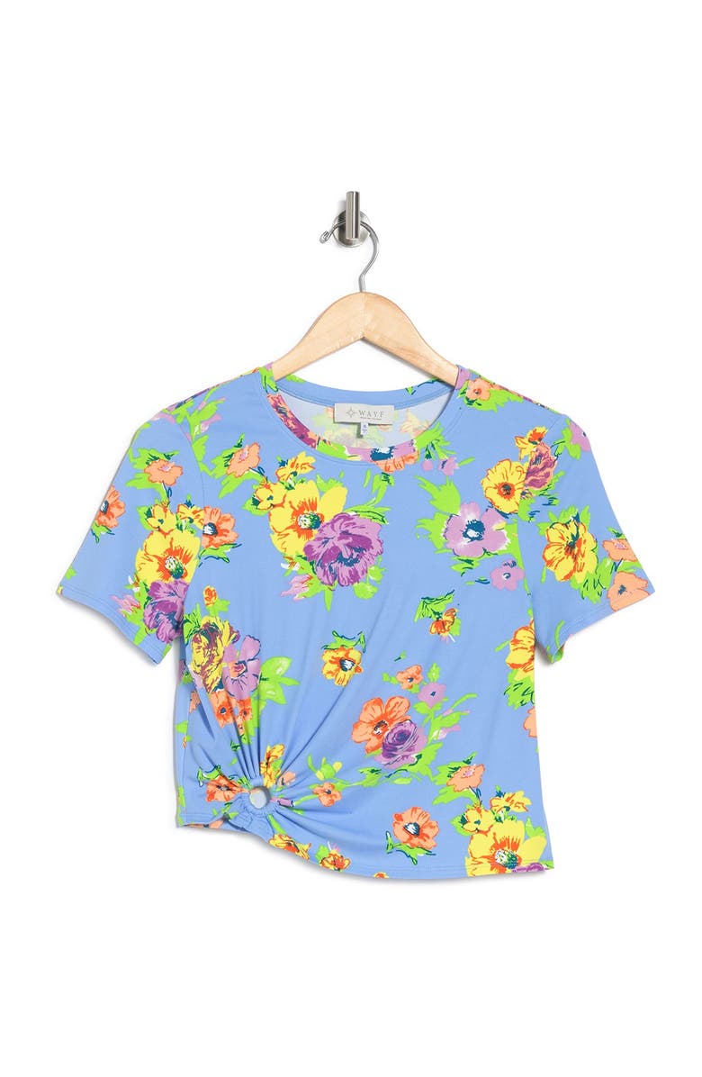 WAYF Gathered Short Sleeve T-Shirt, Alternate, color, 