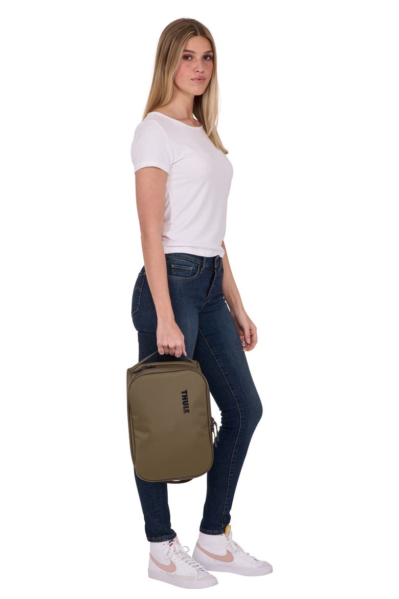 Chasm Large Water Resistant Gear Cube, Alternate, color, DEEP KHAKI