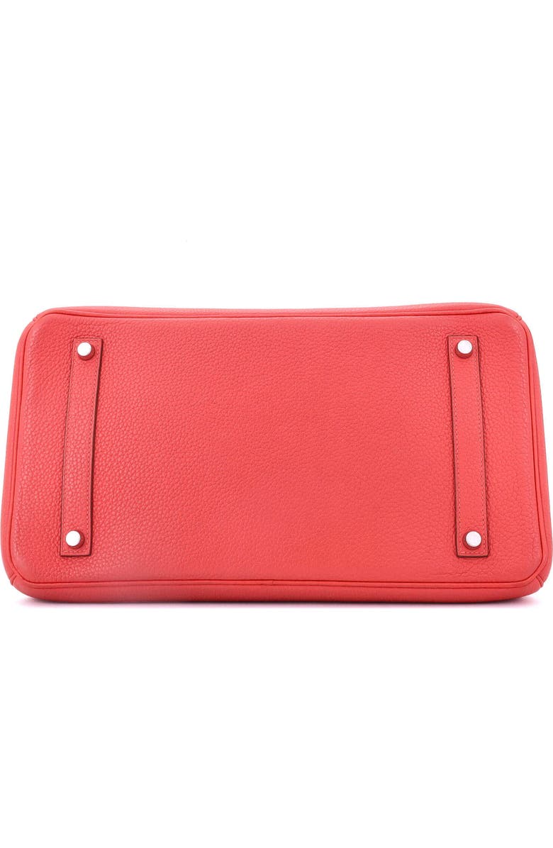 Pre-Owned Hermes Birkin Handbag Pink Clemence with Palladium Hardware 35, Alternate, color, Rose Jaipur