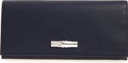 Longchamp Roseau Leather Continental Wallet