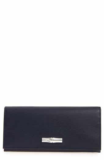 Longchamp Roseau Leather Continental Wallet