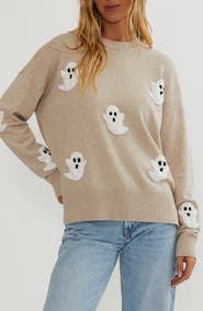 Beach Riot Callie Ghost Crewneck Sweater