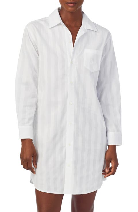 Shadow Stripe Sleepshirt
