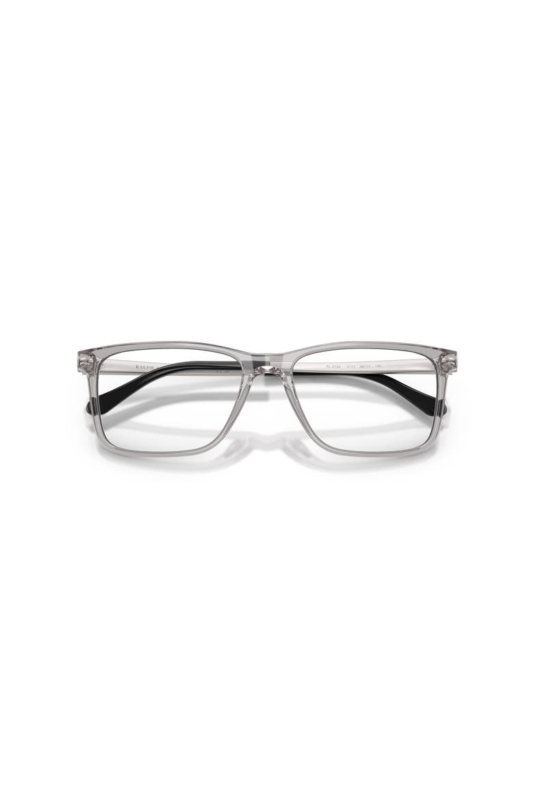 56mm Rectangle optical glasses, Alternate, color, Grey