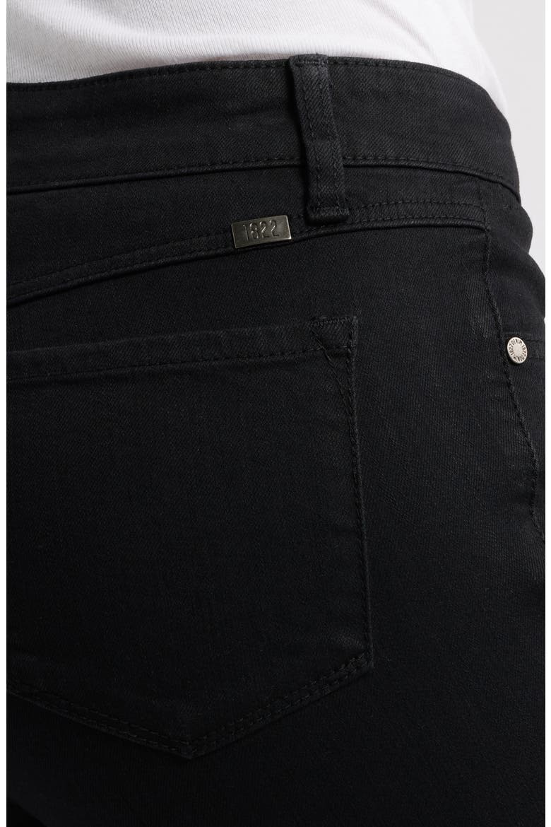 Mid Rise Flare Jeans, Alternate, color, BLACK