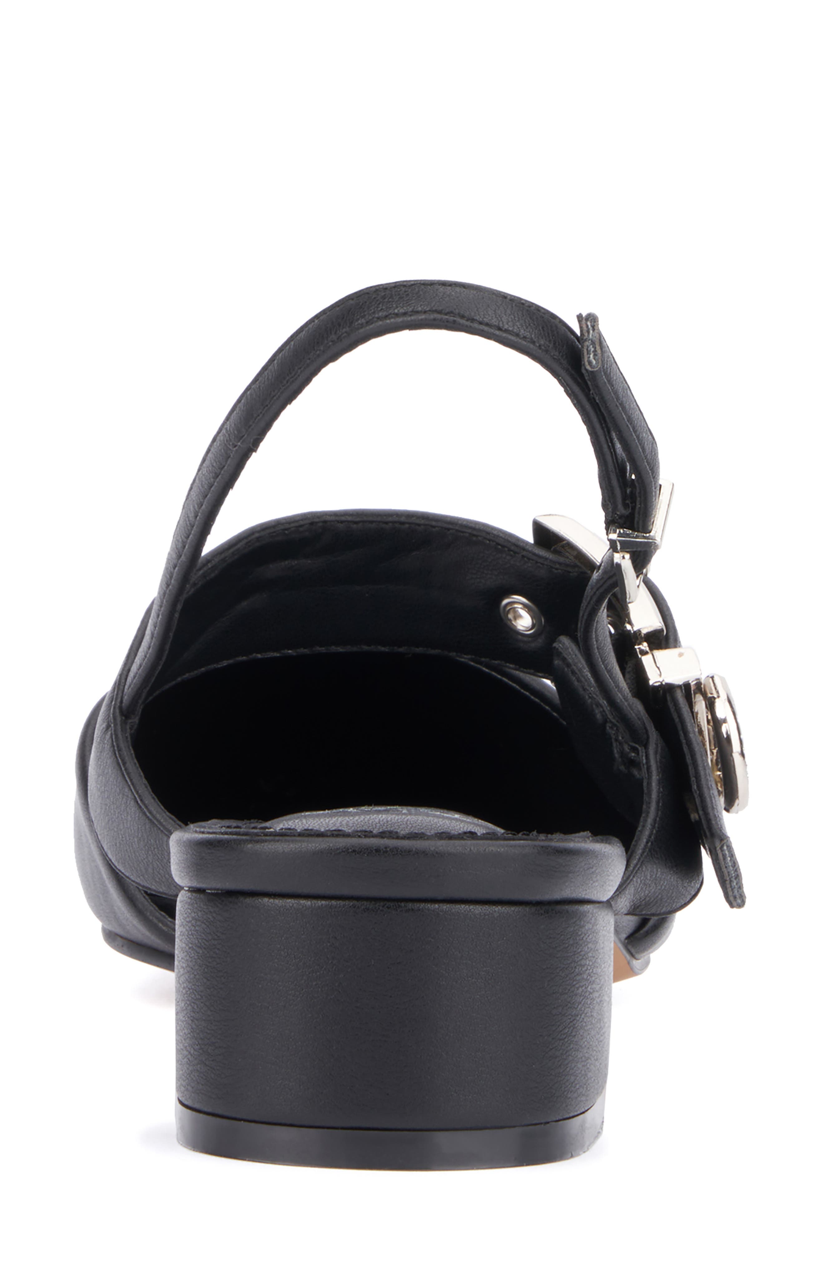 NEW YORK AND COMPANY Rea Slingback Pump, Alternate, color, Black