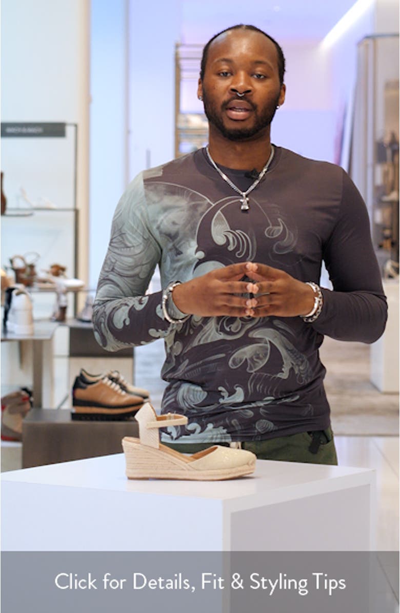 Makaylie Espadrille Wedge Sandal, sales video thumbnail