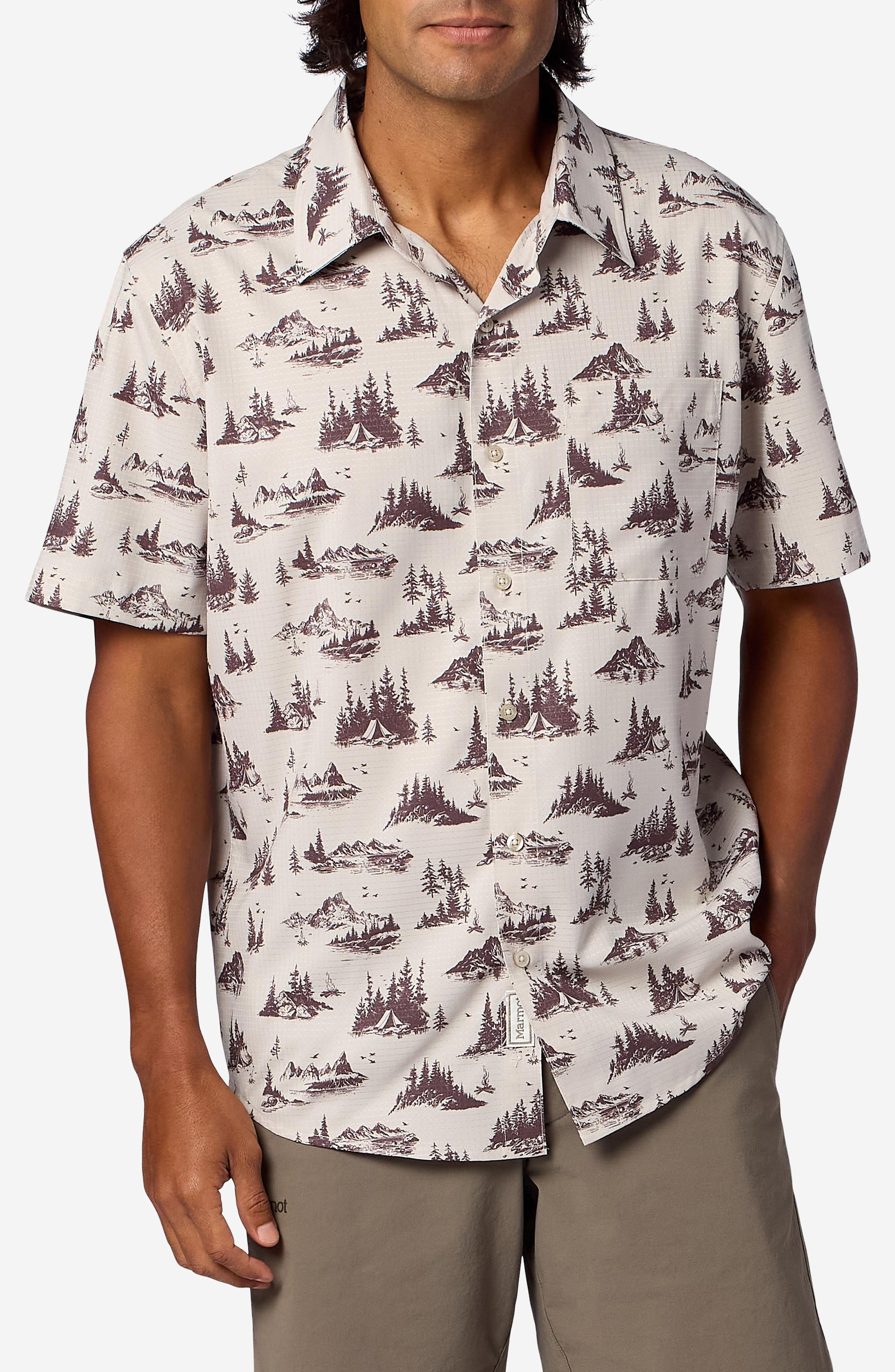AirExchange SolarShield UPF Short Sleeve Button-Up Shirt - image 3