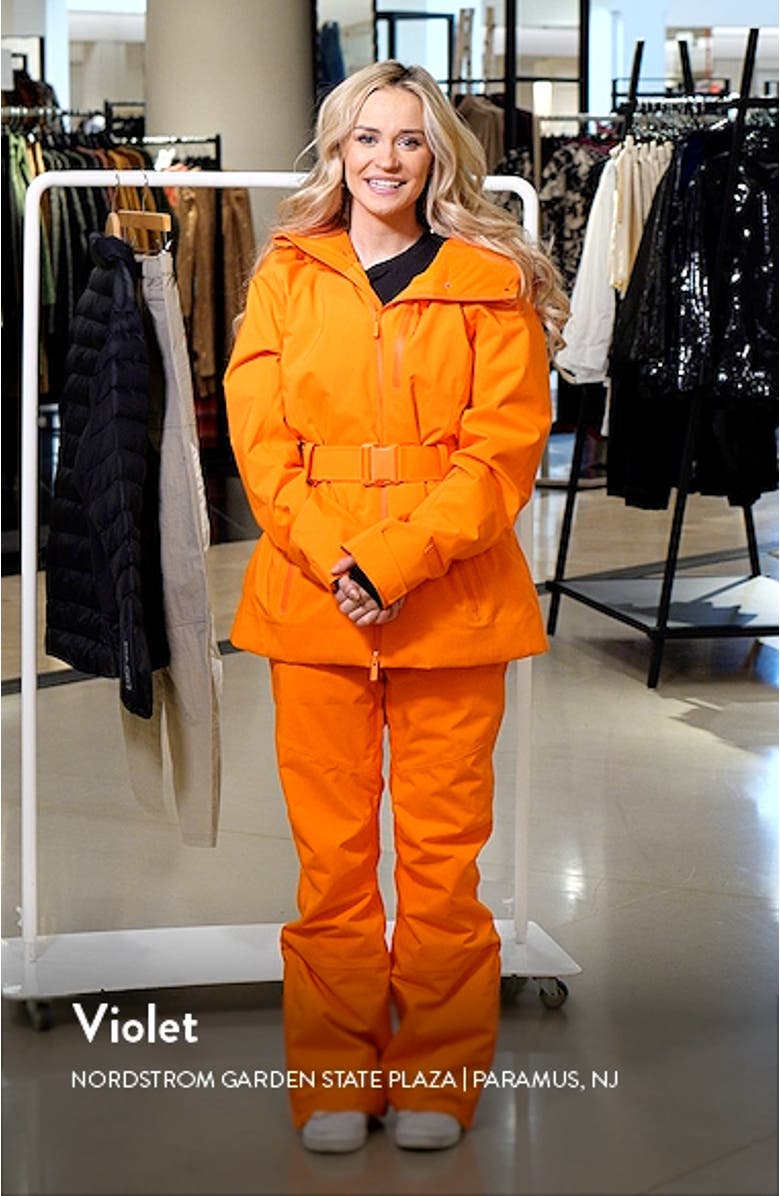 Aston Belted Ski Jacket, sales video thumbnail