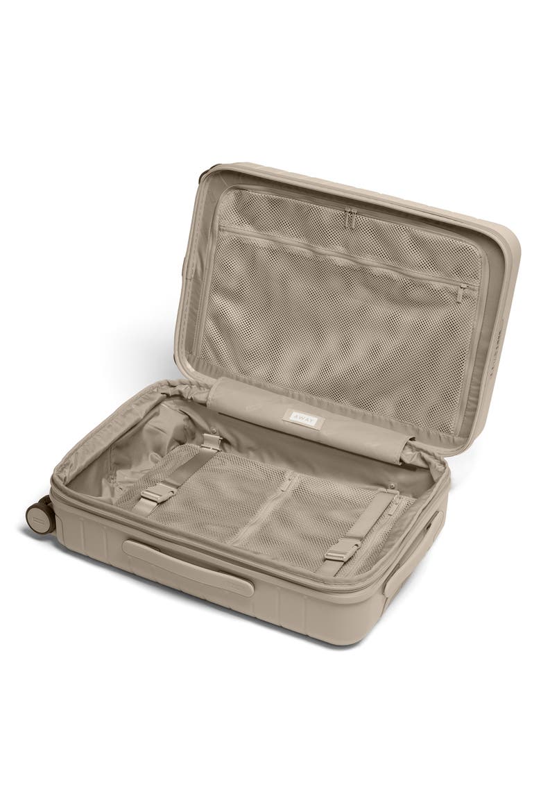 The Bigger Carry-On Flex Hardside Spinner Suitcase, Alternate, color, DUNE TAUPE