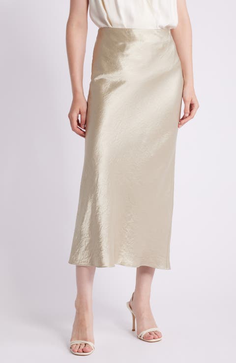 Vesatie Bias Cut Maxi Skirt