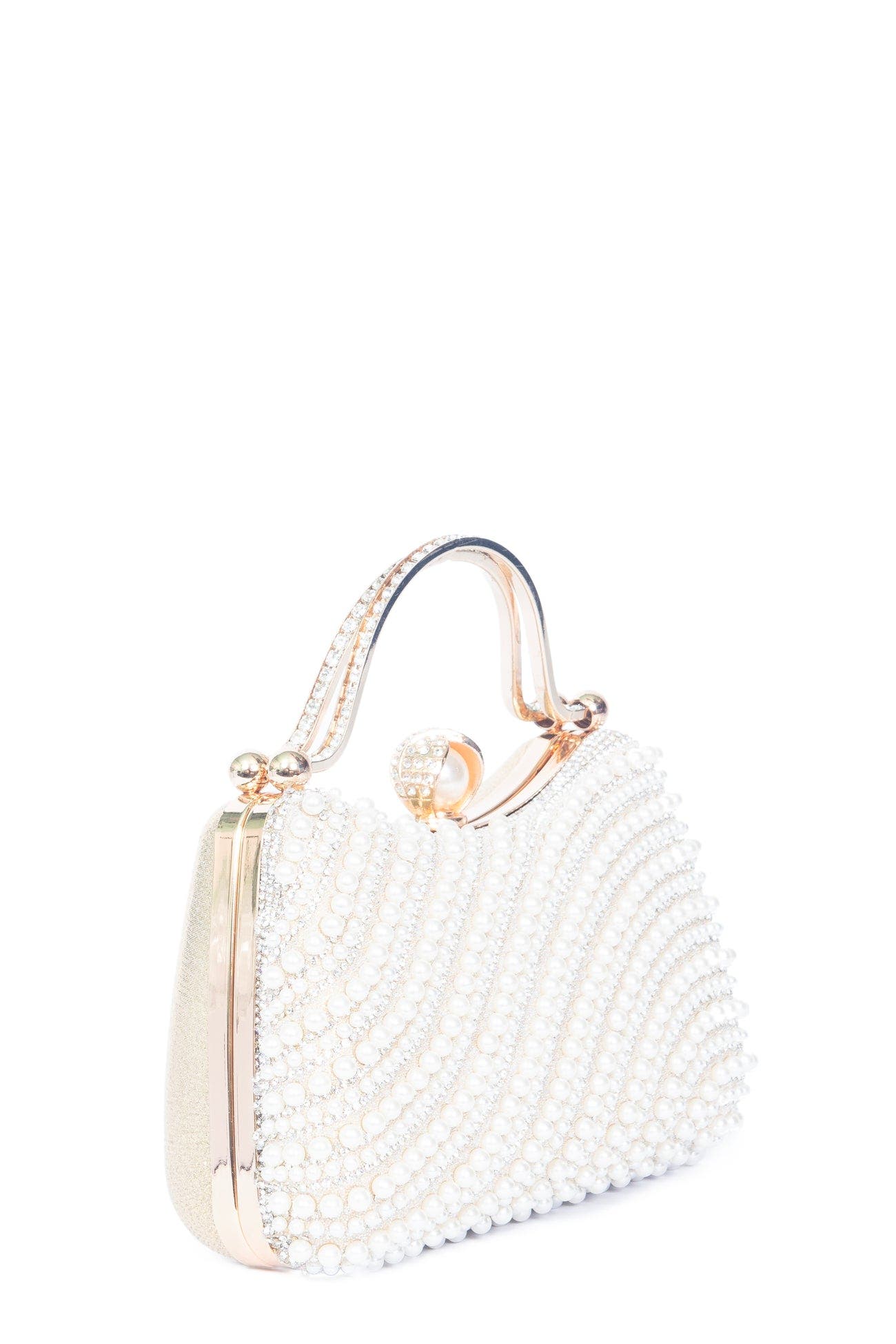 Lauren Lorraine Dede Clutch, Alternate, color, Gold