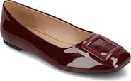 Journee Collection Zimia Square Buckle Flat