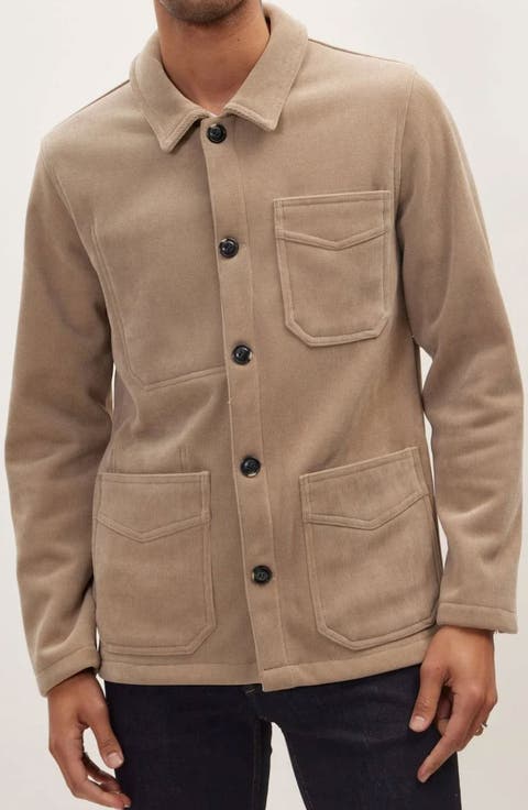 Relaxed Corduroy Utility Jacket