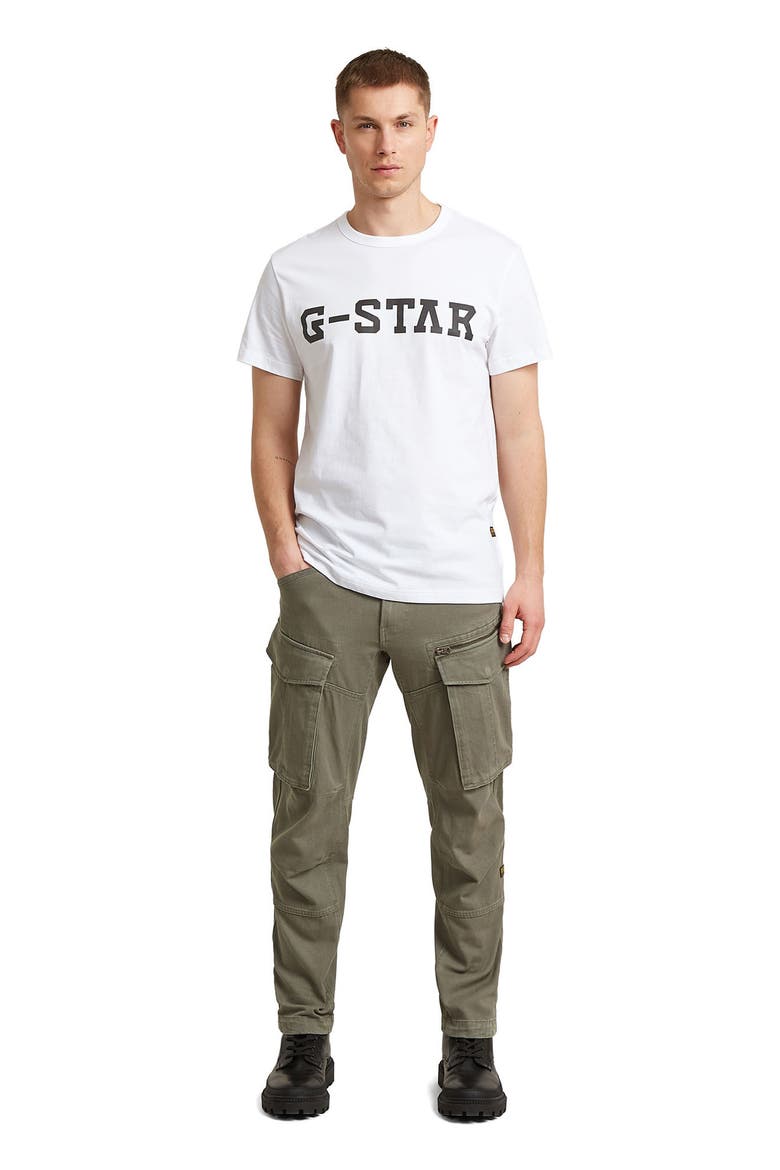 Logo Organic Cotton Graphic T-Shirt, Alternate, color, WHITE