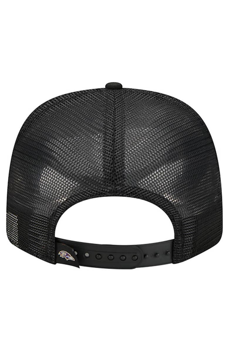 New Era Men's New Era Black Baltimore Ravens Team 9SEVENTY Adjustable Hat, Alternate, color, Black