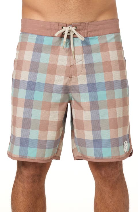 OG Print Scallop Board Shorts