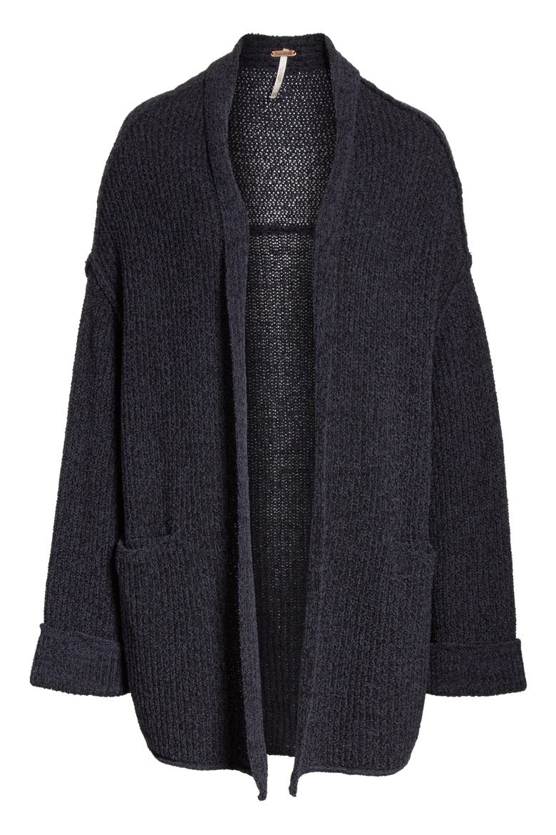 Low Tide Cardigan, Alternate, color, DARK GREY