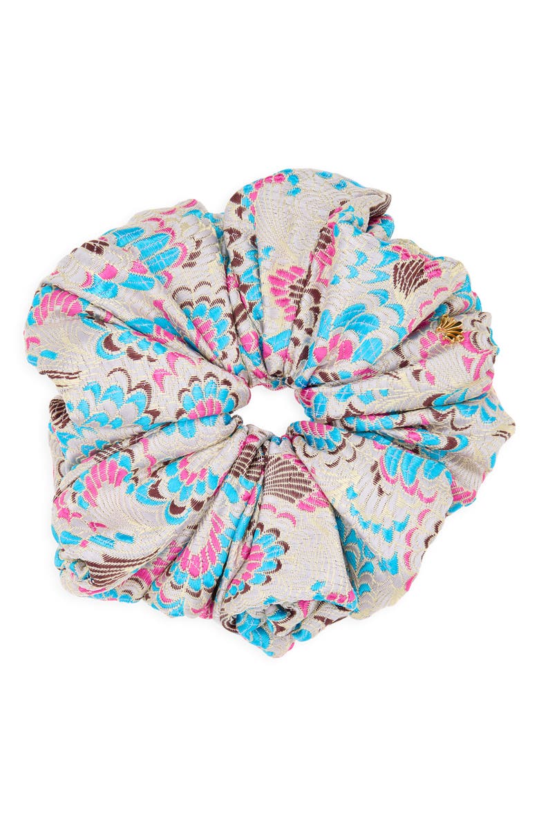 Lele Sadoughi Rommy Oversize Scrunchie, Main, color, Beach Medley
