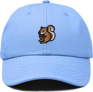 Dalix Squirrel Embroidered Outdoor Cap