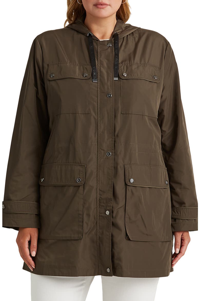 Hooded Utility Jacket, Alternate, color, LITCHFIELD LODEN