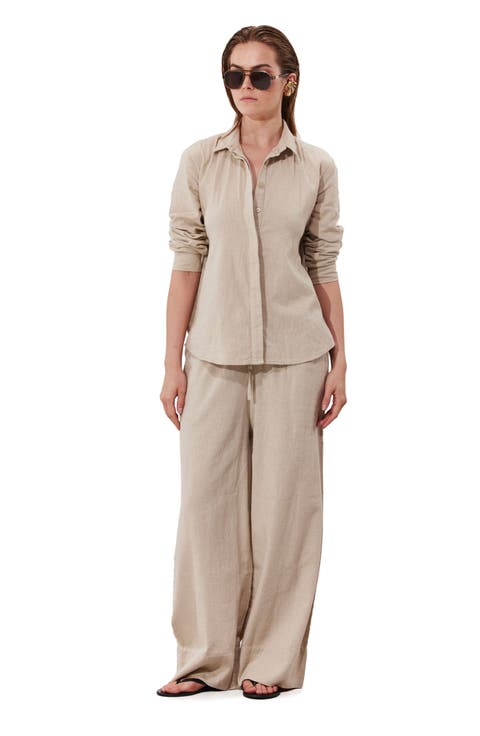 Terra Wide Leg Beach Pant Cover-Up