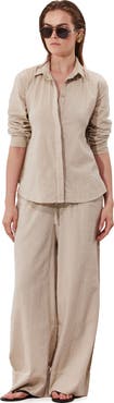 Gottex Beach Life Terra Wide Leg Beach Pant Cover-Up