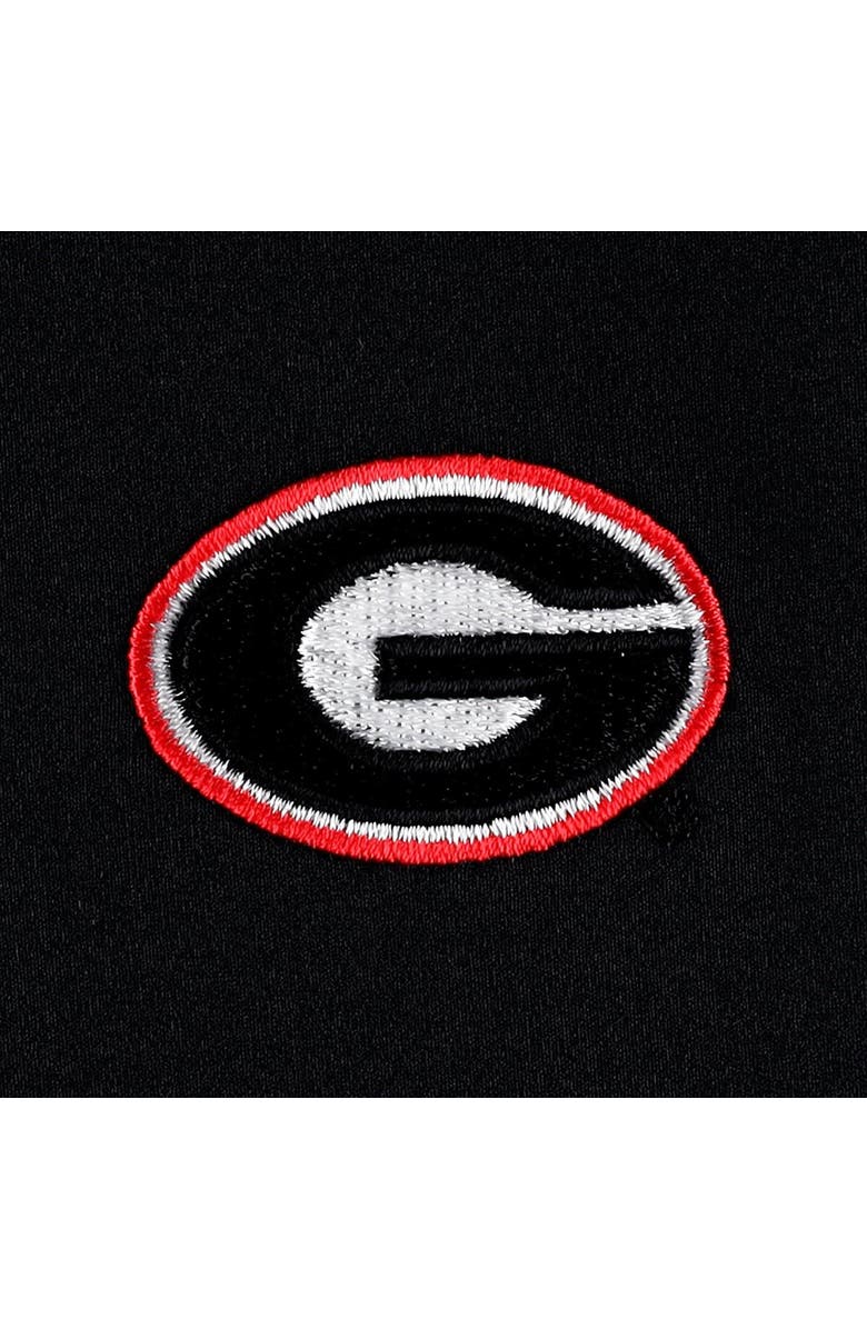 Peter Millar Men's Peter Millar Black Georgia Bulldogs Perth Performance Quarter-Zip Top, Alternate, color,