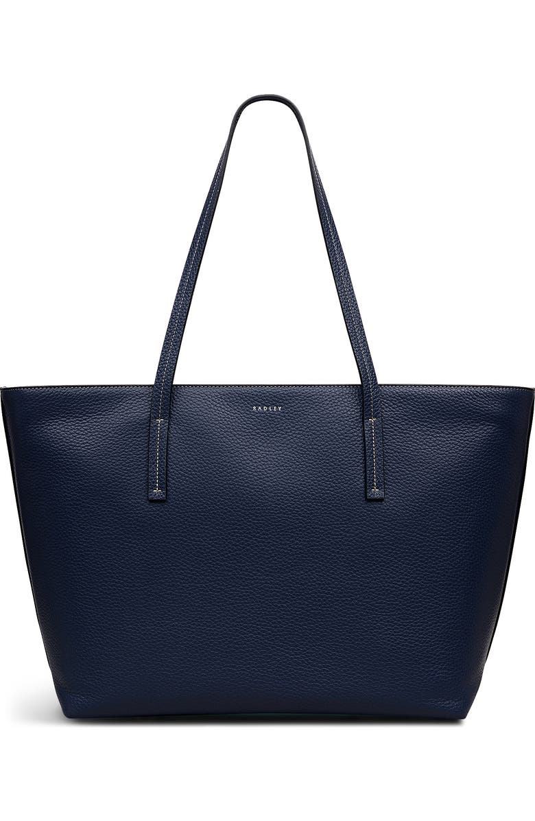 Radley Dukes Place Large Ziptop Tote Bag, Main, color, Naval