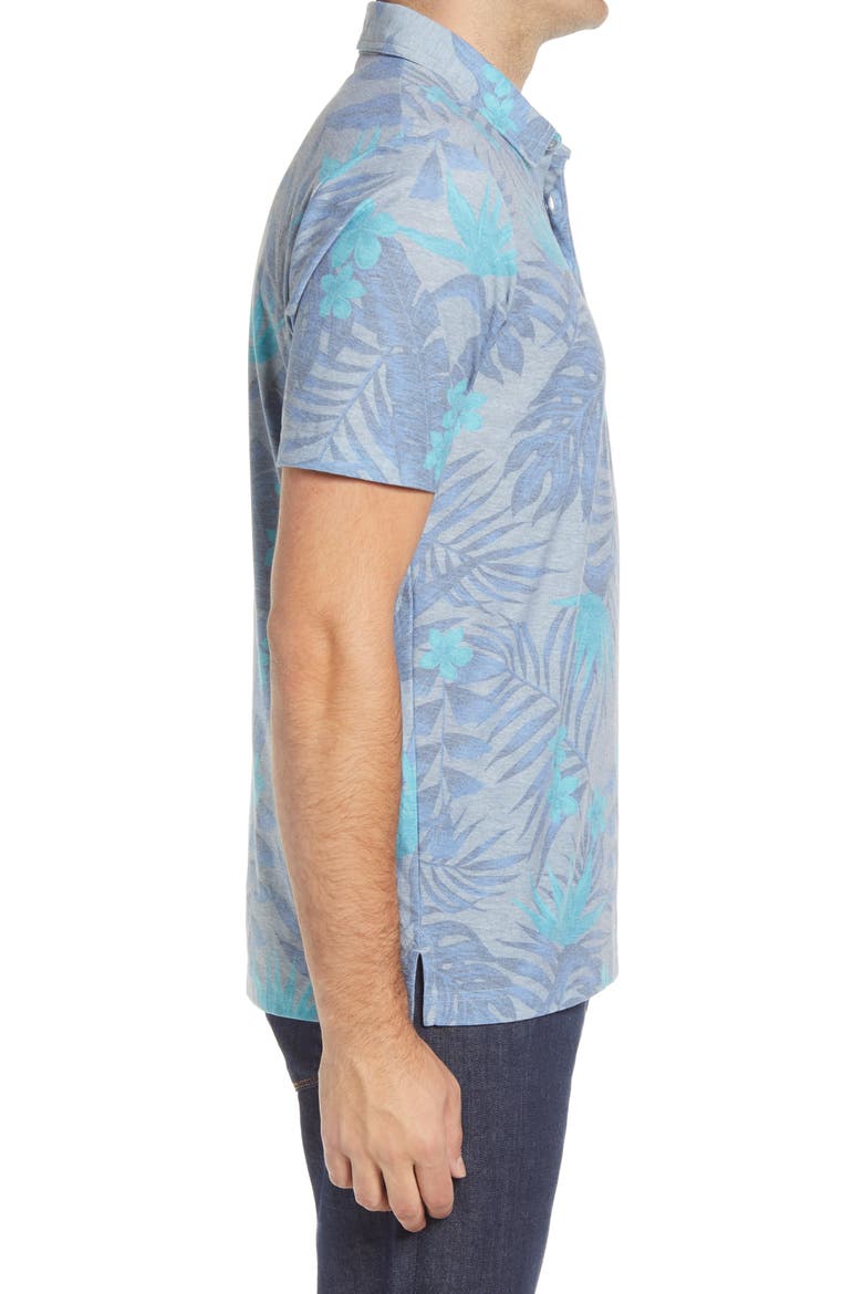 Break The Bank Slim Fit Polo, Alternate, color, HEATHER GREY