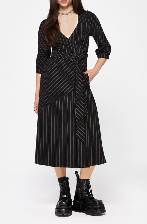 Kallista Midi Wrap Dress