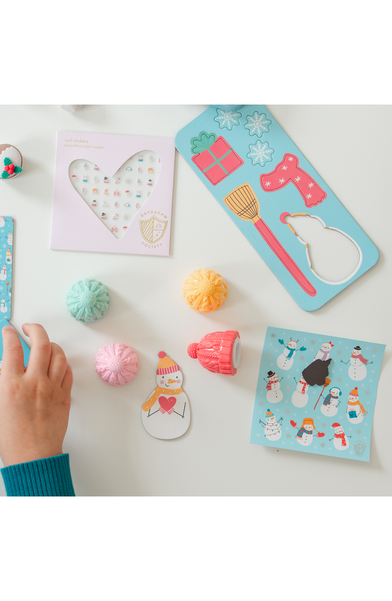 Daydream Society Blizzard Buddies Snowman Themed Christmas Stocking Stuffer Set, Alternate, color, Assorted Pre-Pack