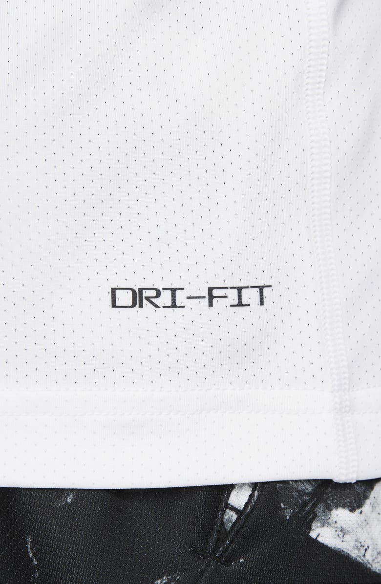 Nike Dri-FIT Ready Tank, Alternate, color, White/Black