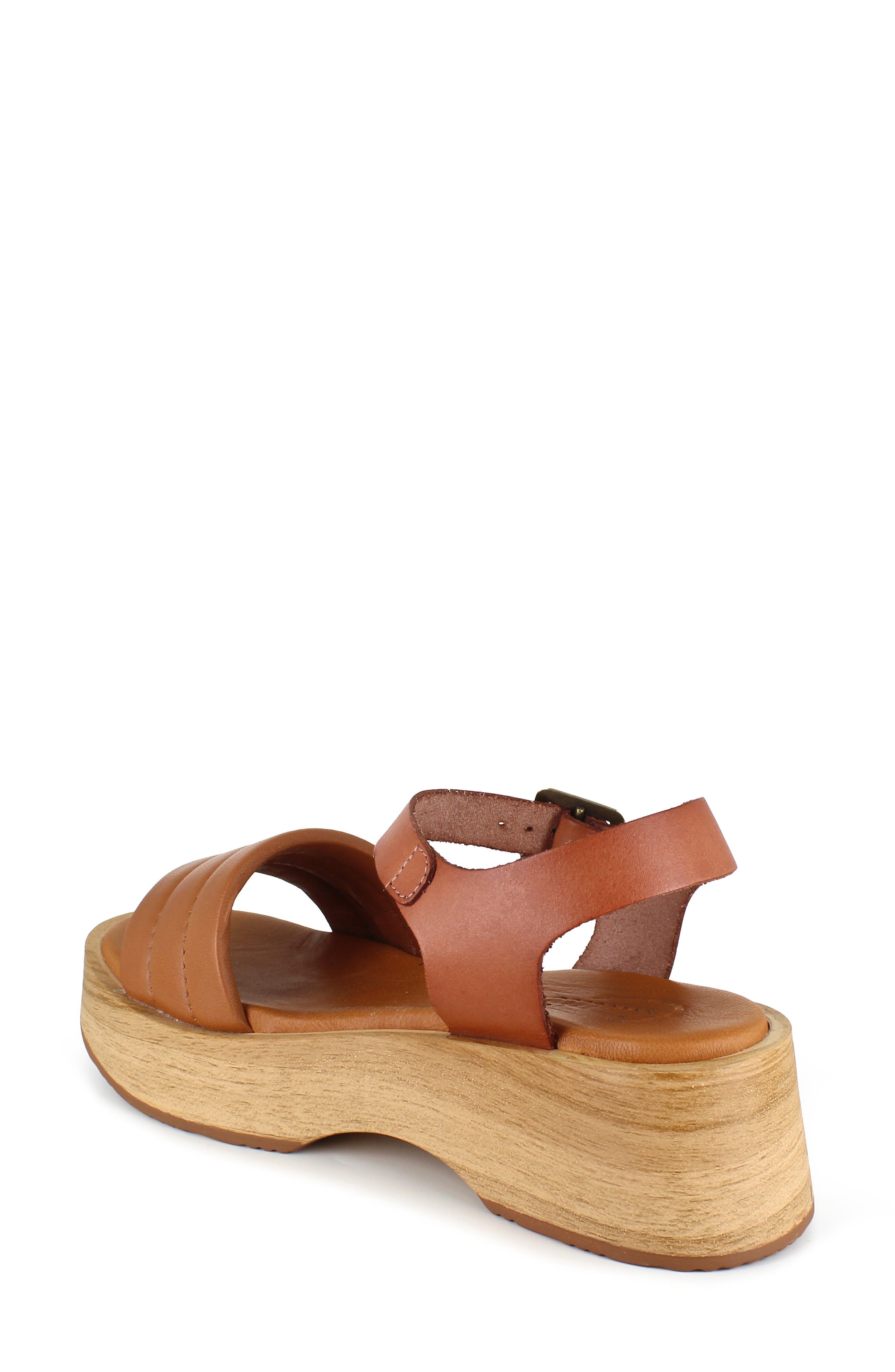 Candie's Elisa Platform Sandal, Alternate, color, Tan
