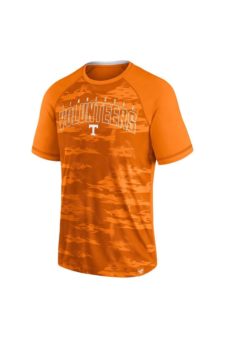 Men's Fanatics Branded Tennessee Orange Tennessee Volunteers Arch Outline Raglan T-Shirt, Alternate, color, Tennessee Orange