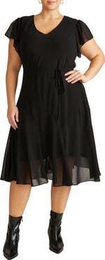 Universal Standard Sevilla Chiffon Dress