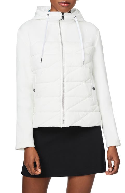 Insulated Quilted Hooded Jacket