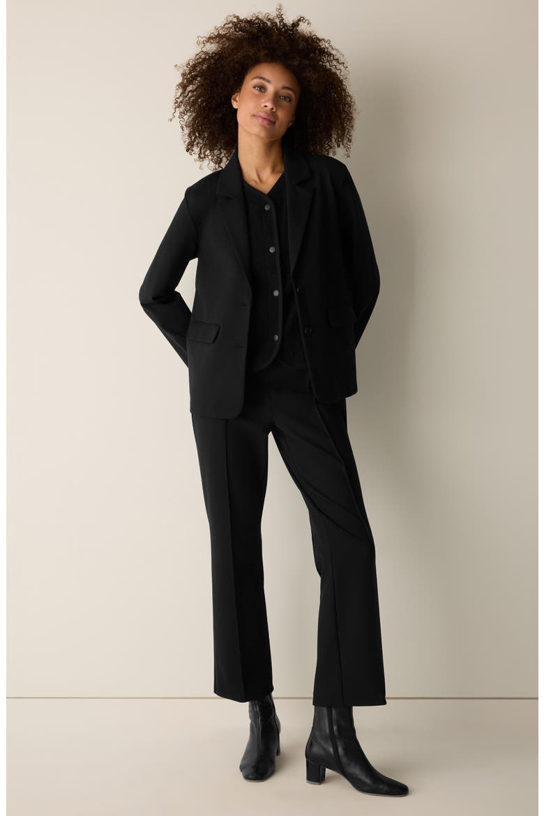 High Waist Ankle Pants, Alternate, color, BLACK