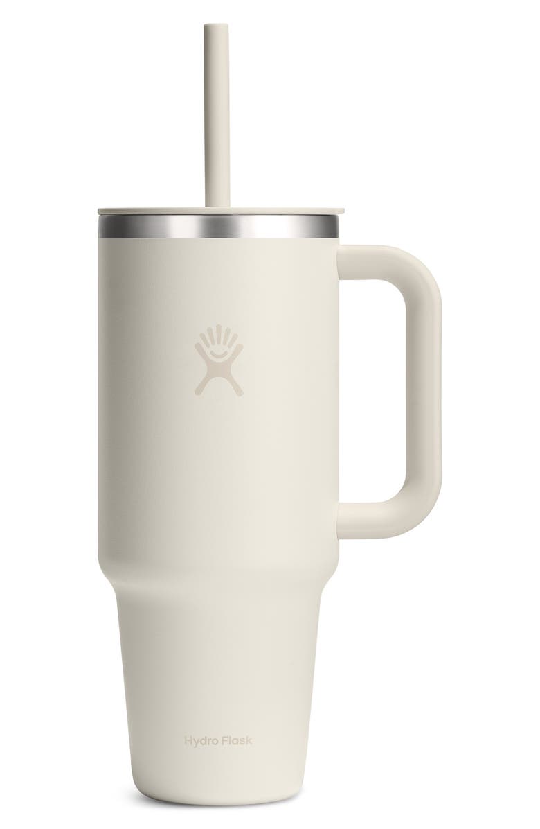 Hydro Flask 40-Ounce All Around<sup>™</sup> Travel Tumbler, Main, color, Ivory
