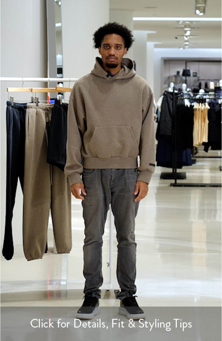 Classic Fit Logo Graphic Hoodie, sales video thumbnail